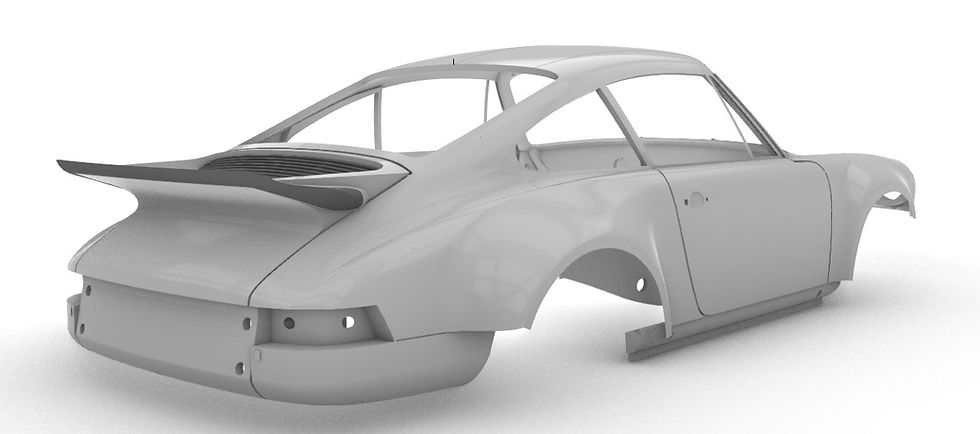 Porsche 930 Turbo 1:8 Modell