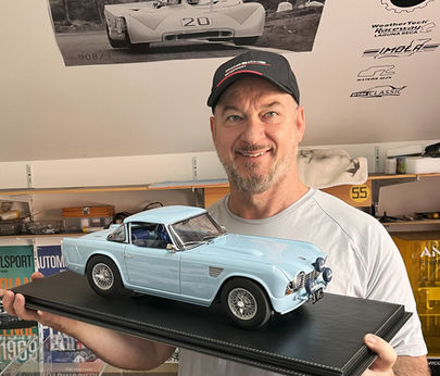 Triumph TR4 Ralley scale 1:8