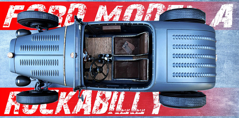 Hotrod Ford Model A Automodell
