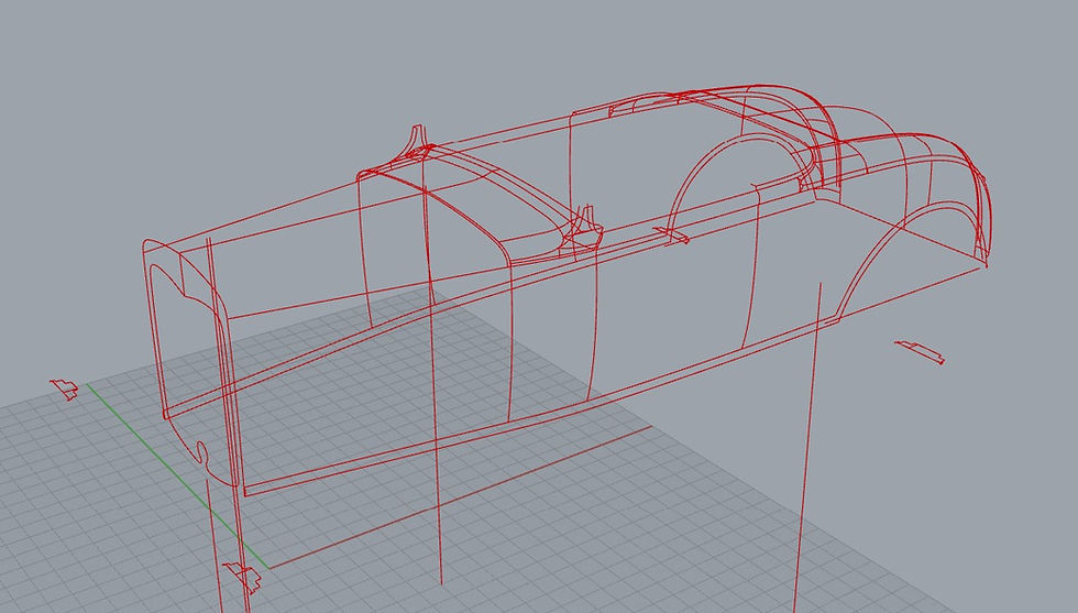 Ford Model A Hot Rod scale 1:8
