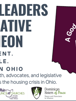 Faith Leader's Luncheon: Home in Ohio