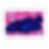 Blue plus-sized body, with light blue, and pink bubbles over a bright pink background