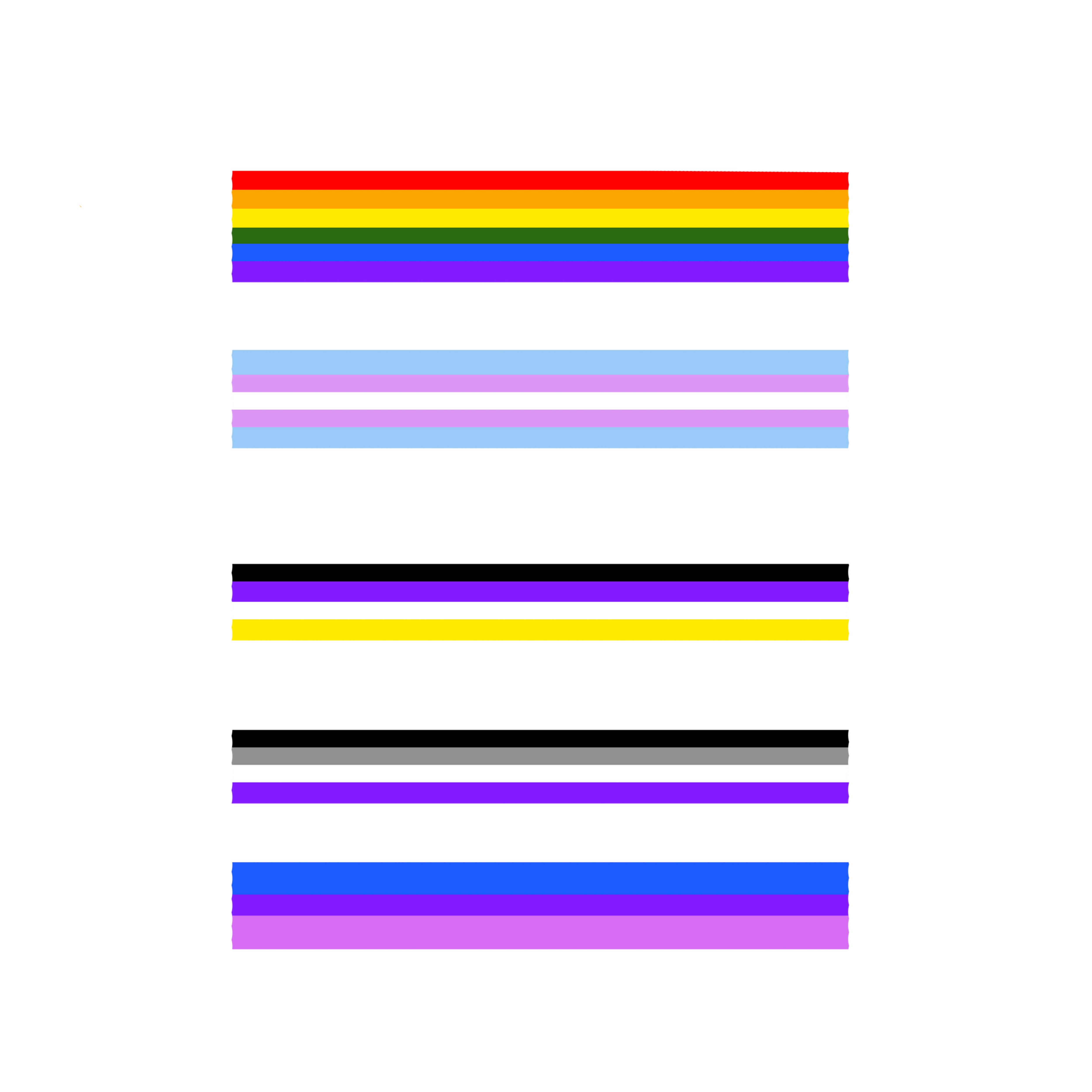 Pride Stripes 4" Durable Vinyl Sticker
