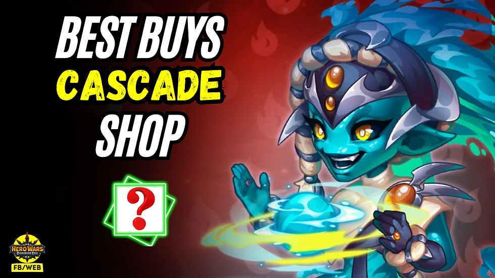 Cascade - Event Shop Guide