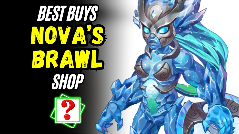 Nova's Brawl - Event Shop Guide