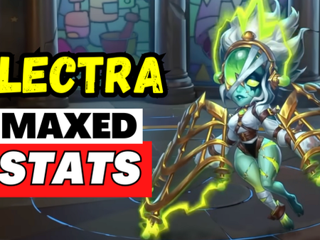 What are Electra's Maxed Stats?