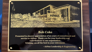 Engraved Brass Plaque