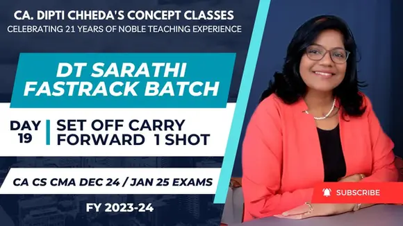 DAY 19 SET OFF & CARRY FORWARD 1 SHOT CONCEPT, Q&A