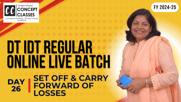 Set Off & Carry Forward of Losses
