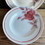 Miniature : 9 Assiettes creuses Roses 