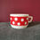 Miniature : Tasse pois rouge