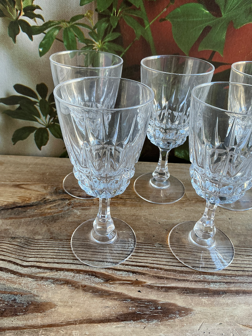 Miniature : Petits verres à pied Pompadour 