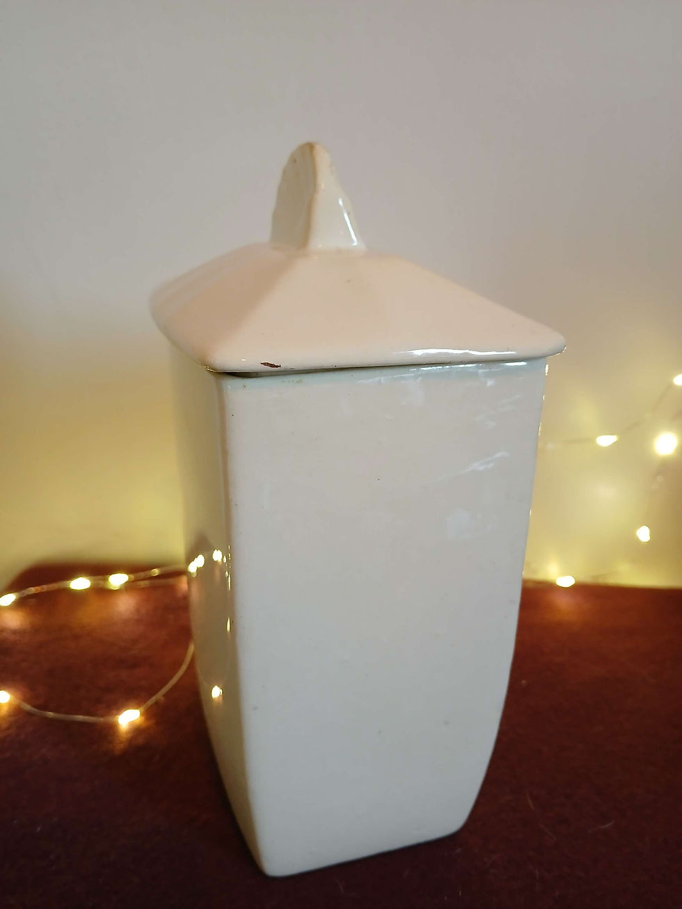 Miniature : Pot Sucre Feuille bordeaux 