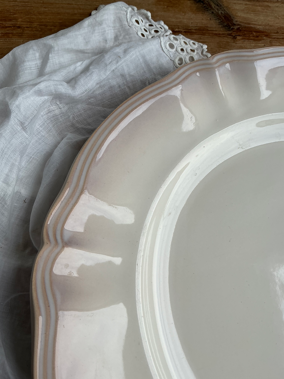 Miniature : Plat rond Chambord Sarreguemines 