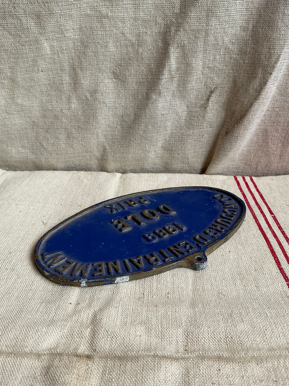 Miniature : Petite plaque de concours Dole