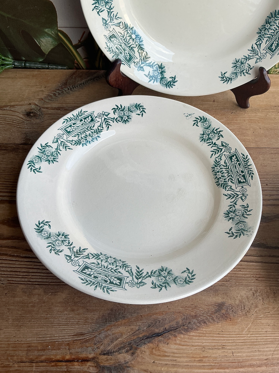 Miniature : Assiettes Lutèce Longchamp 