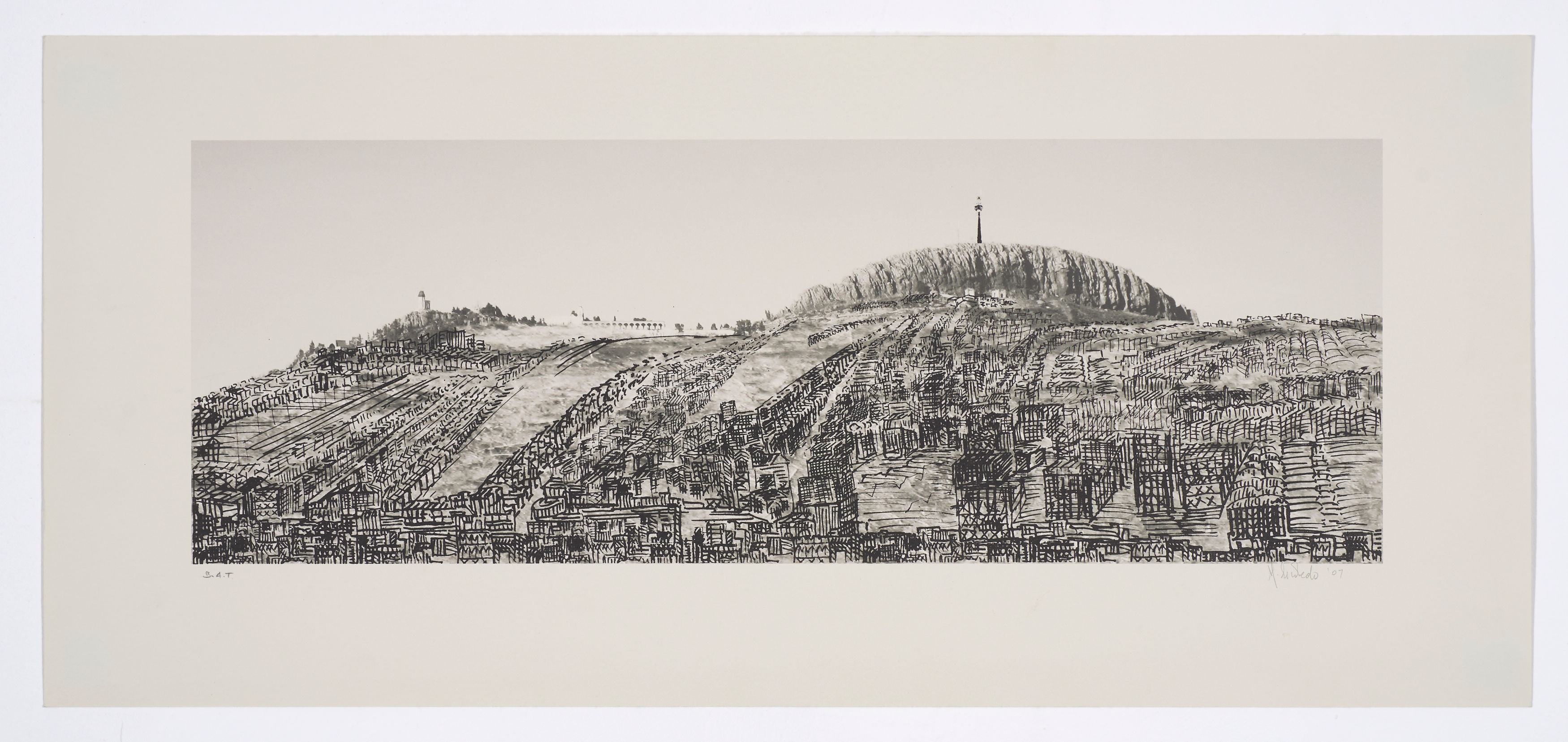 Helen Escobedo. La bufa andamiada, 2007.