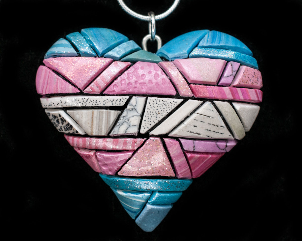 Trans Flag Pendant