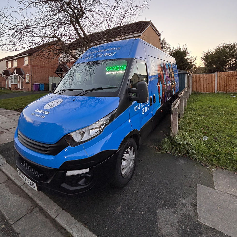 John-Paul’s Gamevan Party!