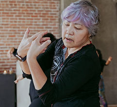 Sylvie Minot-teaching and dancing