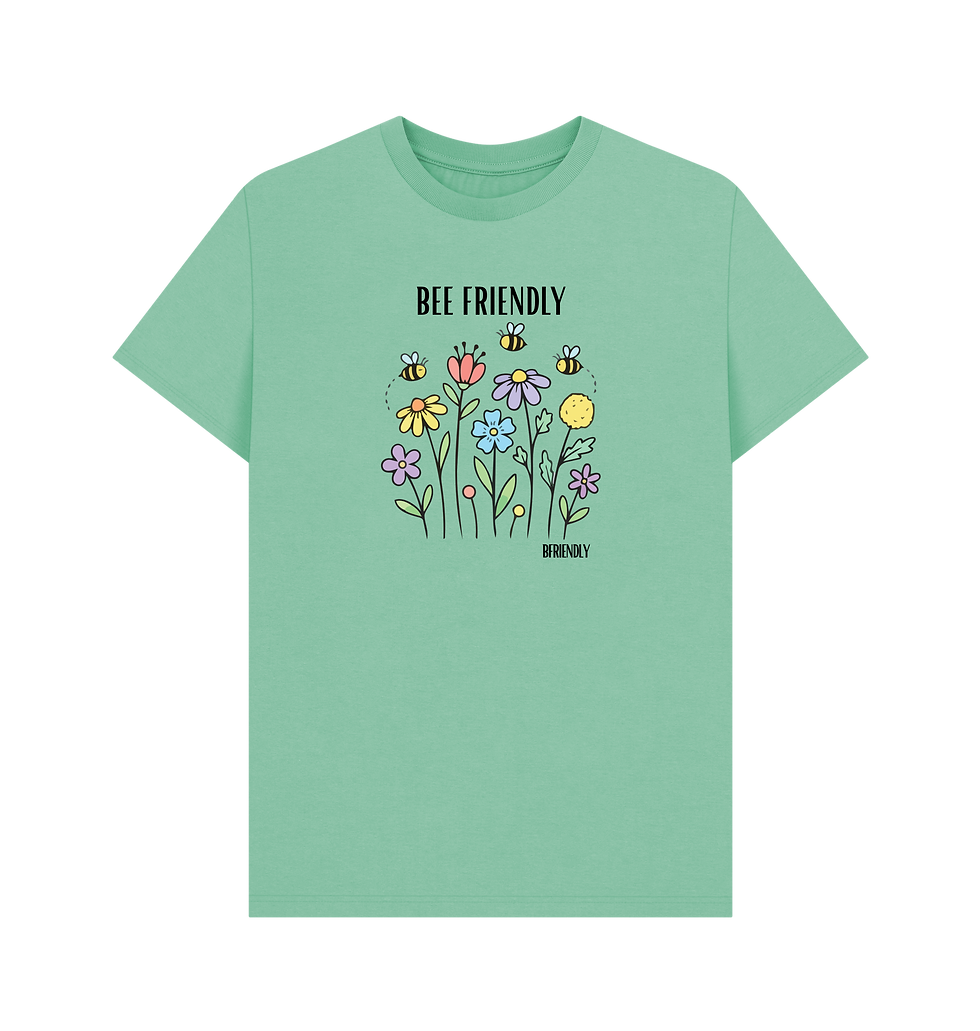 Thumbnail: Men's Basic T-Shirt - Bee Friendly