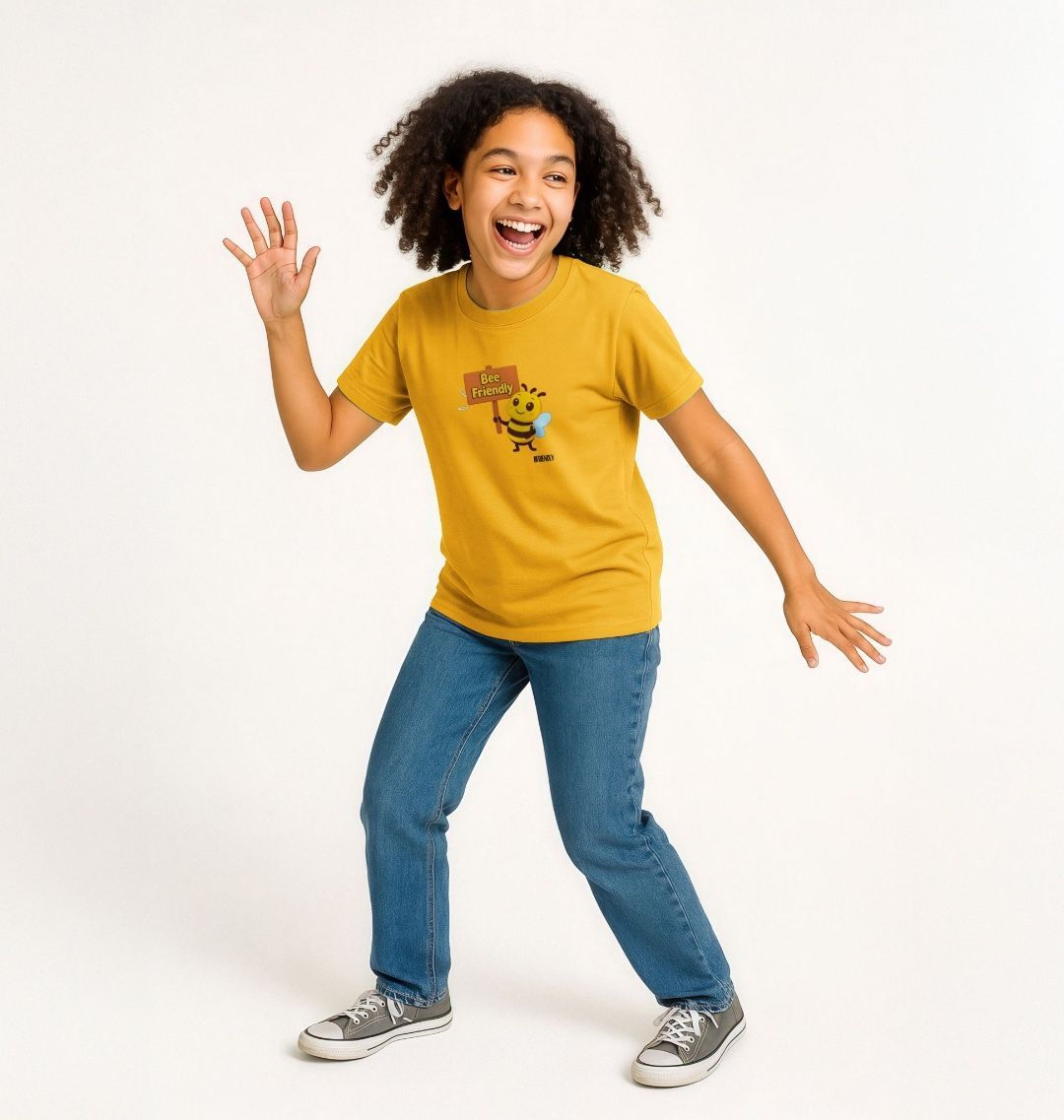 Kid’s Basic T-Shirt - Bee Friendly