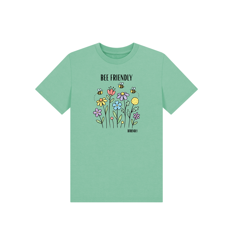 Thumbnail: Kids’ Basic T-Shirt - Bee Friendly