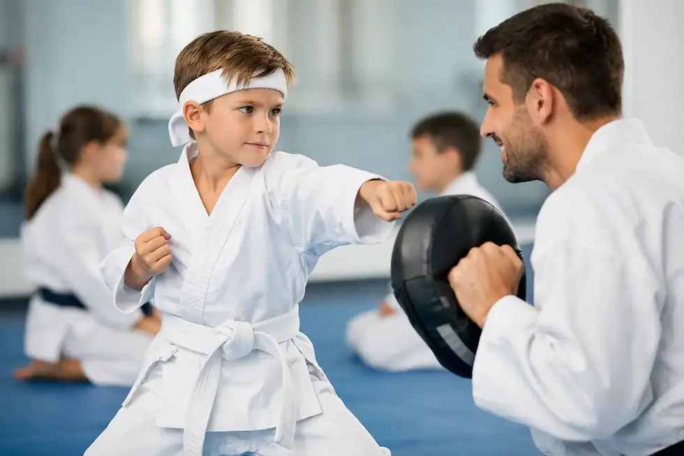 Kinder diszipliniert fördern mit Kampfsport