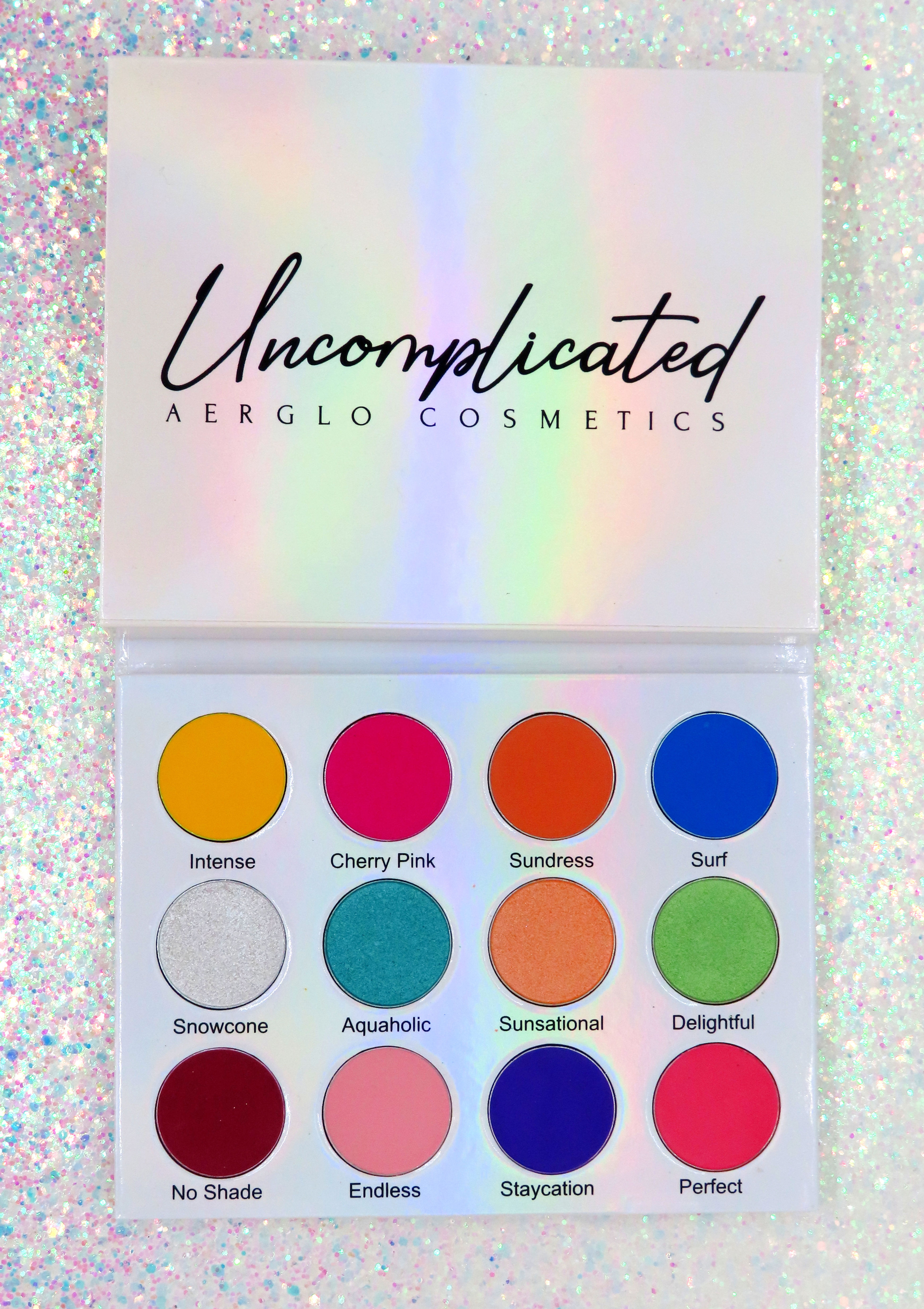 Uncomplicated eyeshadow palette