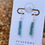 Thumbnail: Mediterranean Blue Apatite Earrings 