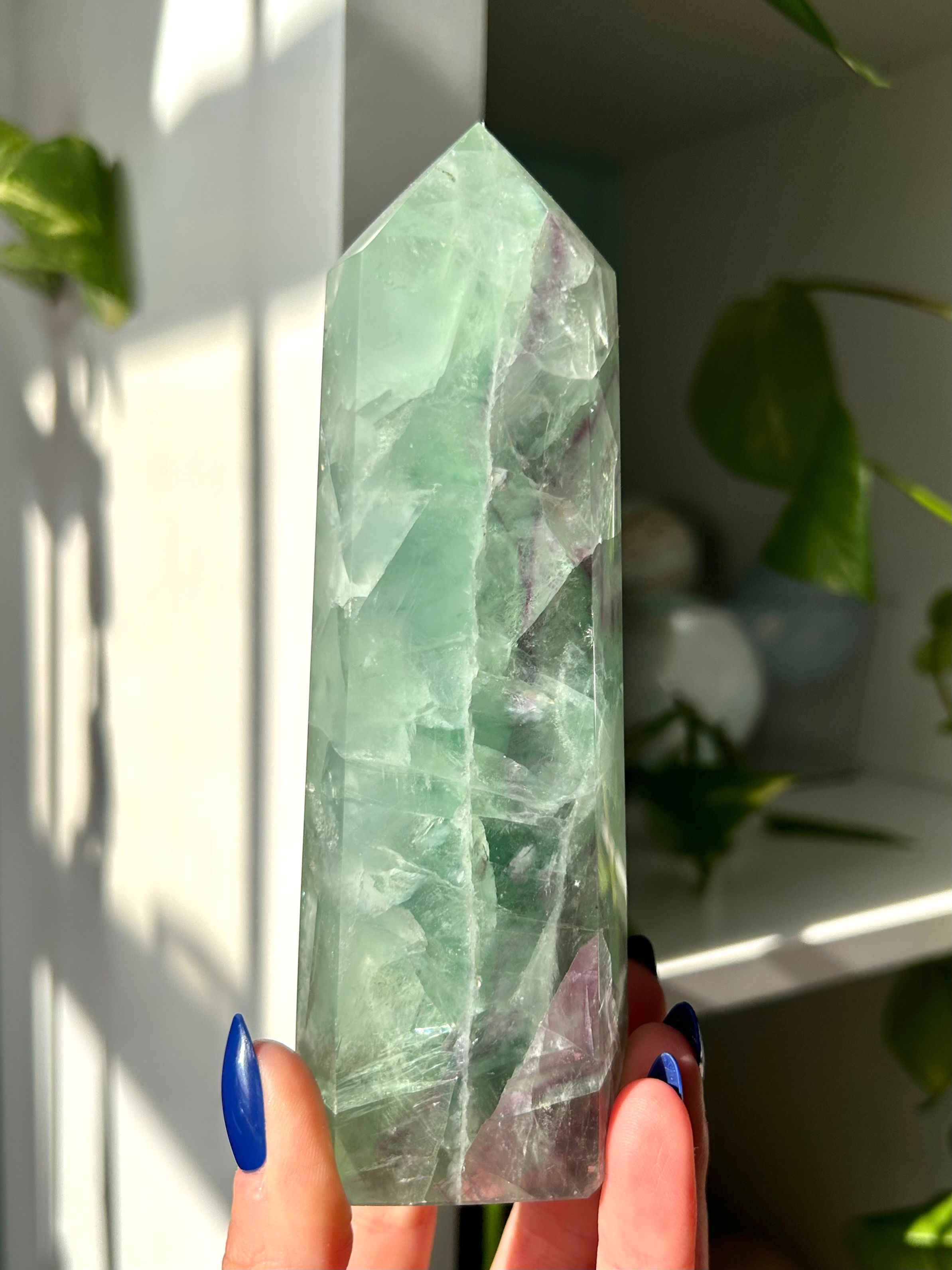 Rainbow Fluorite Tower