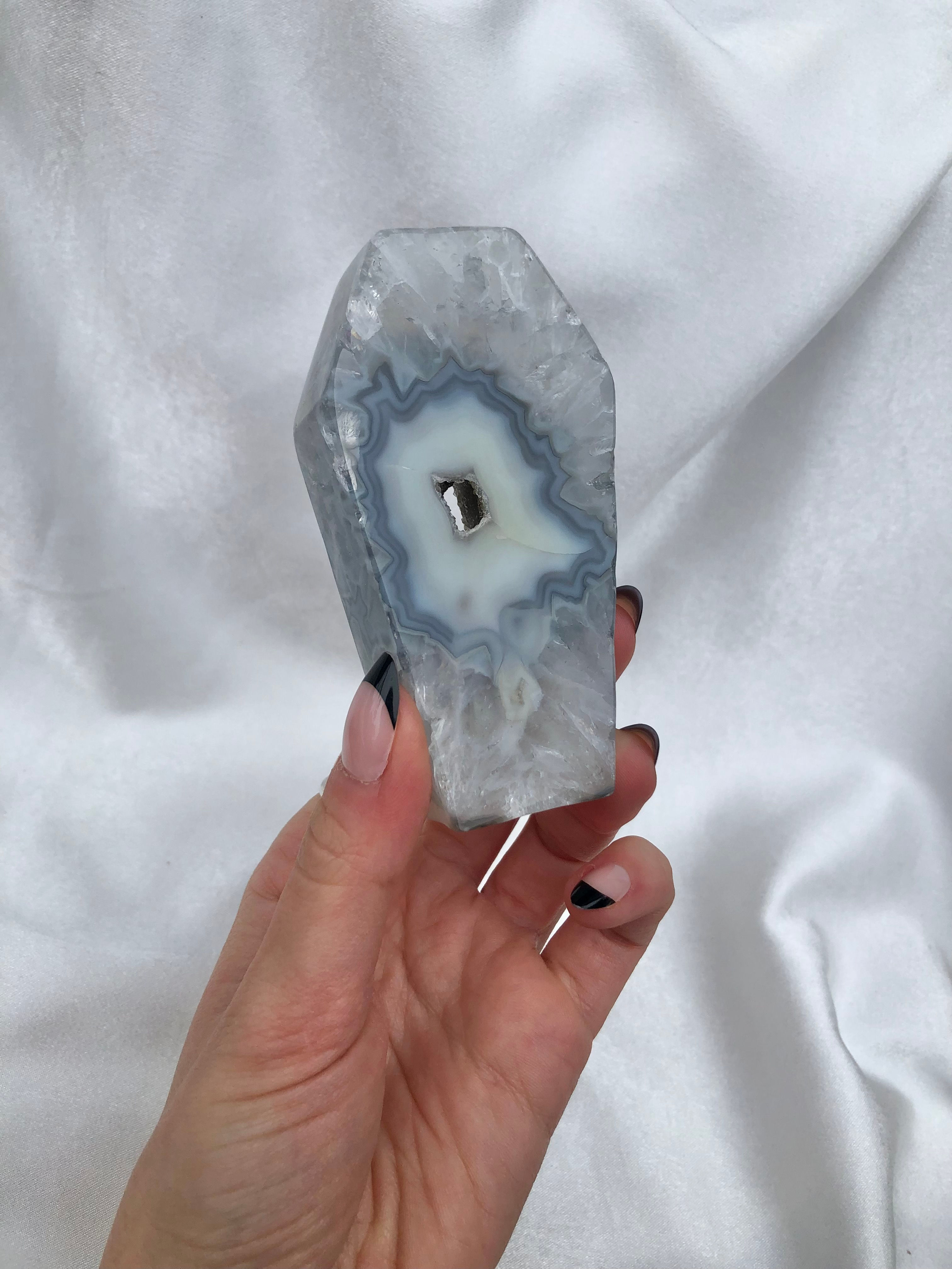 Agate Quartz Coffin #3