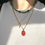 Thumbnail: Carnelian Pendant Necklace