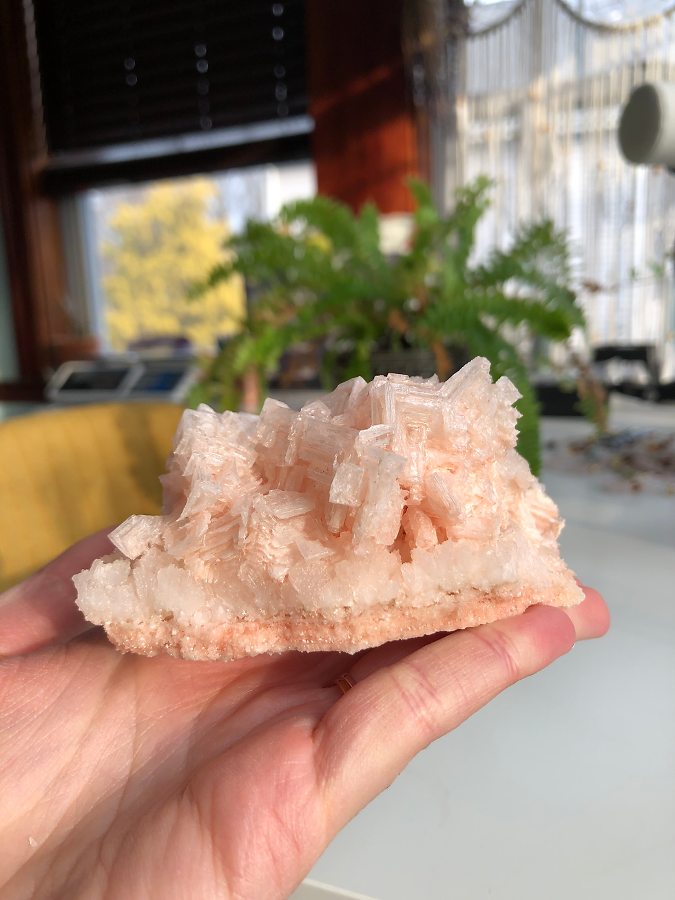 Thumbnail: Pink Halite on Trona 3