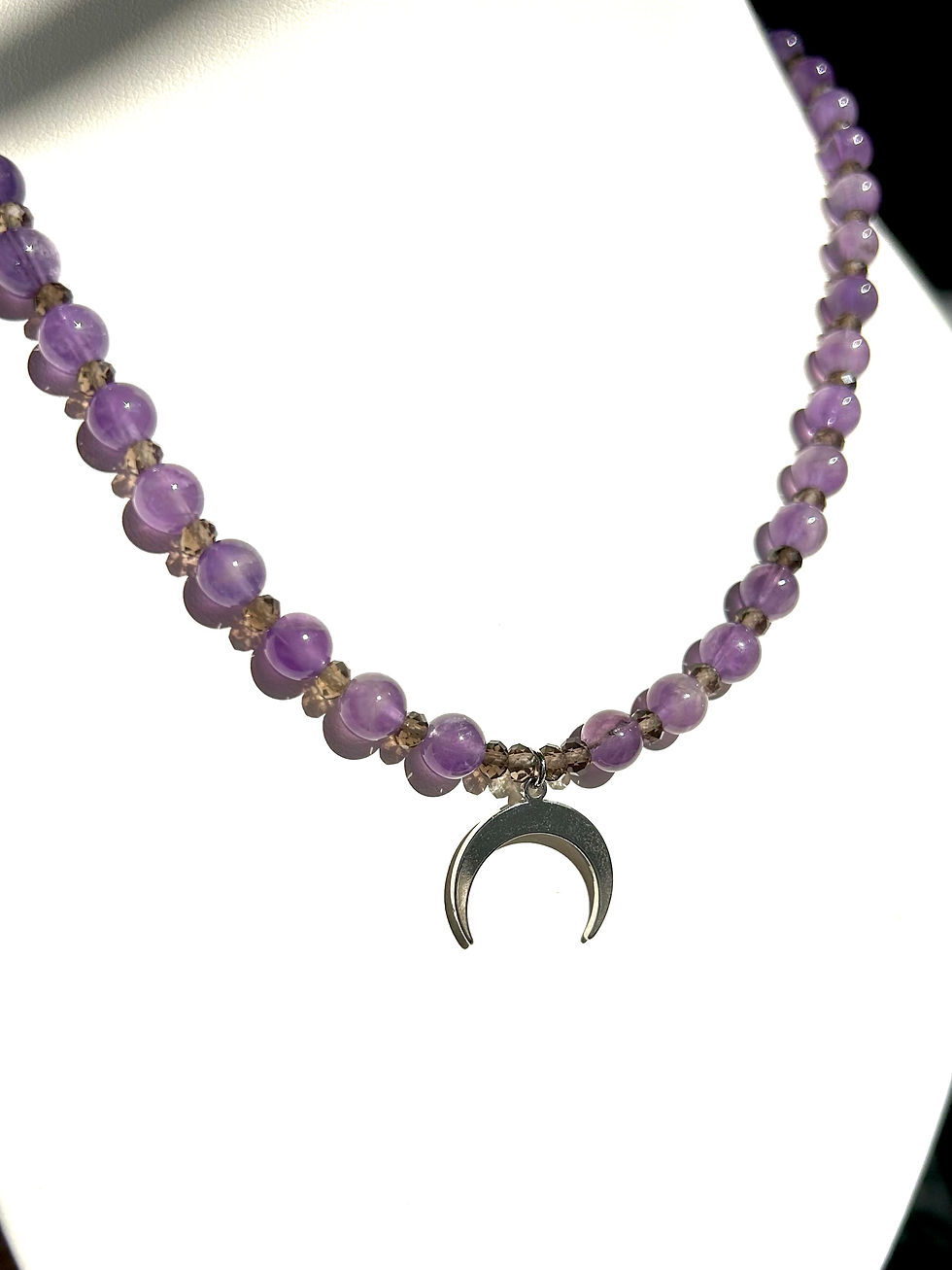 Thumbnail: Amethyst | Smokey Quartz | Moon Charm
