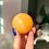 Thumbnail: Orange Calcite Sphere