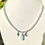Thumbnail: Charmed Necklace in Silver/Jade