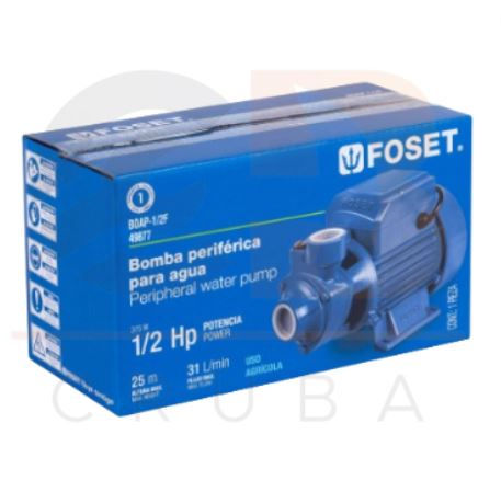 Miniatura: Bomba periférica 1/2 HP