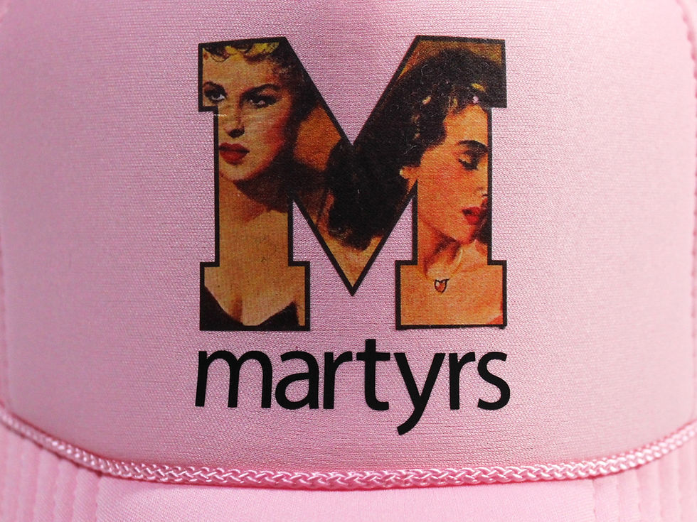 Thumbnail: 'INVASIVE' TRUCKER HAT (PINK)