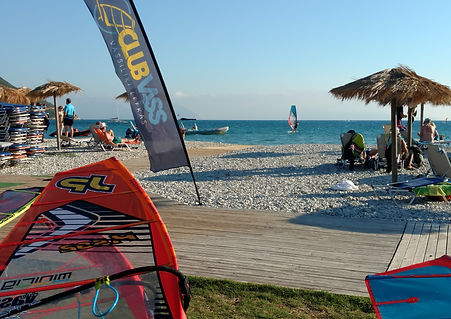 digital nomads co-working, co-living, and co-exploring in vassiliki greece, windsurfing