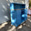 Thumbnail: Custom Bar with Cabinets Painted Blue Jay/ Stained Classic Grey