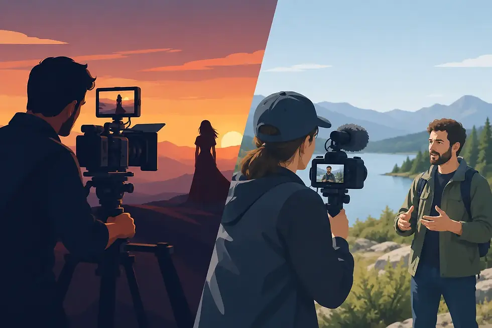 Cinematic Versus Documentary Videography