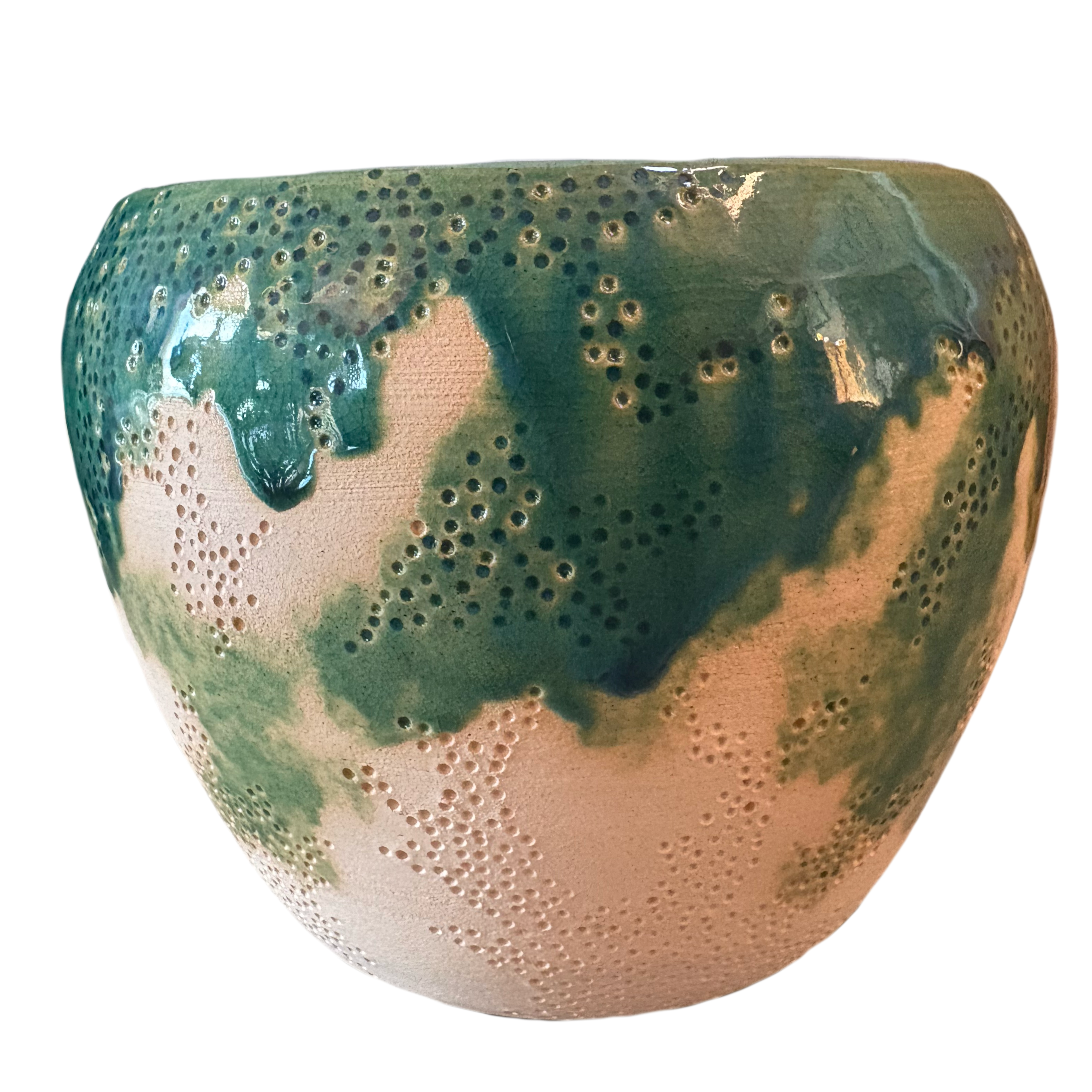 Dotty Glaze Test Pot
