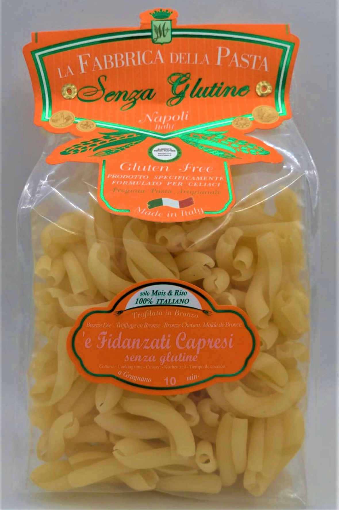 Pasta di Gragnano - Fidanzati capresi - sans gluten