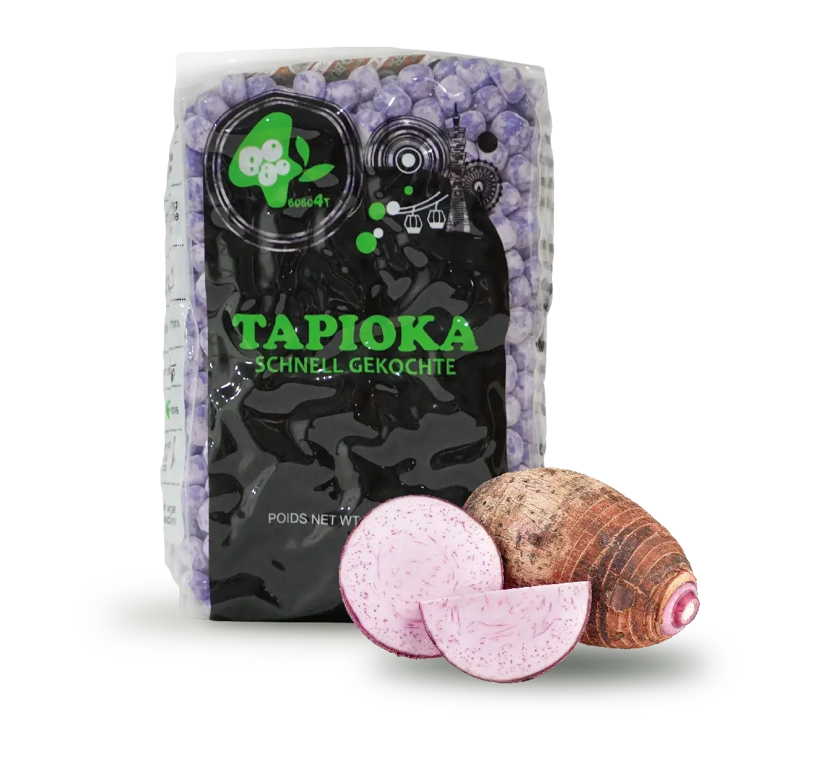 Schnellkochende Tapioka Perlen Bubble Tea