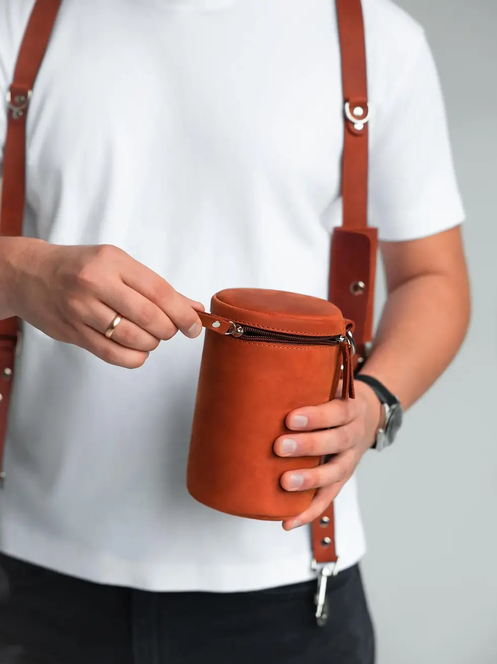 Thumbnail: Leather Camera Harness for Comfortable Photography