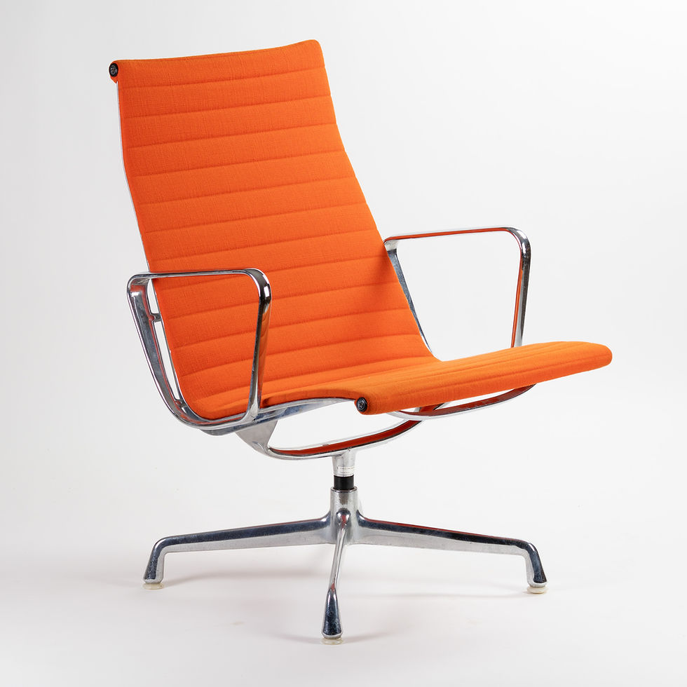 Eames Alu Chair Hopsak Orange