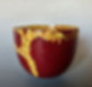 Red and Yellow Chip Bowl
