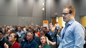 Midwest real estate investors attending a professional conference focused on strategy and market insight.