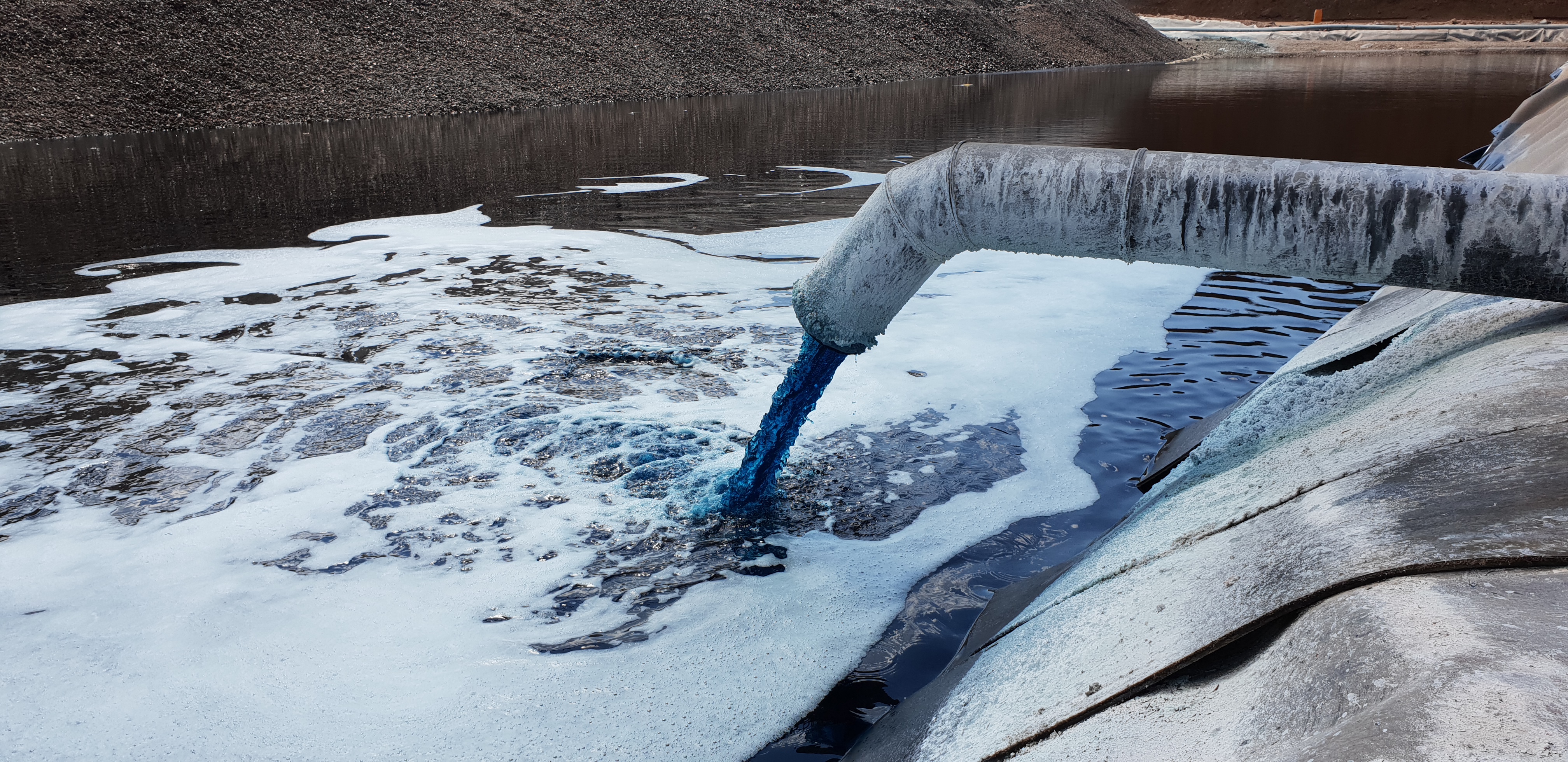 Heap Leaching Pads ARS mining irrigation, leach pad